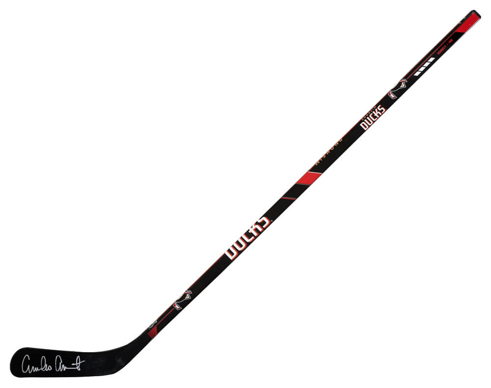 Emilio Estevez Signed Anaheim Mighty Ducks Team Logo 48 Inch Full Size Replica Hockey Stick - ESTSTK402 - Emilio Estevez Signed Anaheim Mighty Ducks Team Logo 48 Inch Full Size Replica Hockey Stick product image