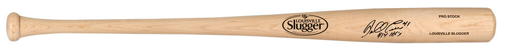Darrell Evans Signed Louisville Slugger Pro Stock Blonde Baseball Bat w/414 HRs - EVABAT100 - Darrell Evans Signed Louisville Slugger Pro Stock Blonde Baseball Bat w/414 HRs product image