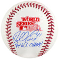 Darrell Evans Signed Rawlings 1984 World Series (Detroit Tigers) Baseball w/84 WS Champs - EVABSB101 - Darrell Evans Signed Rawlings 1984 World Series (Detroit Tigers) Baseball w/84 WS Champs product image
