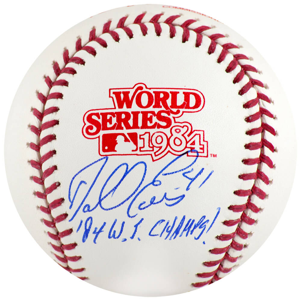 Darrell Evans Signed Rawlings 1984 World Series (Detroit Tigers) Baseball w/84 WS Champs - EVABSB101 - Darrell Evans Signed Rawlings 1984 World Series (Detroit Tigers) Baseball w/84 WS Champs product image