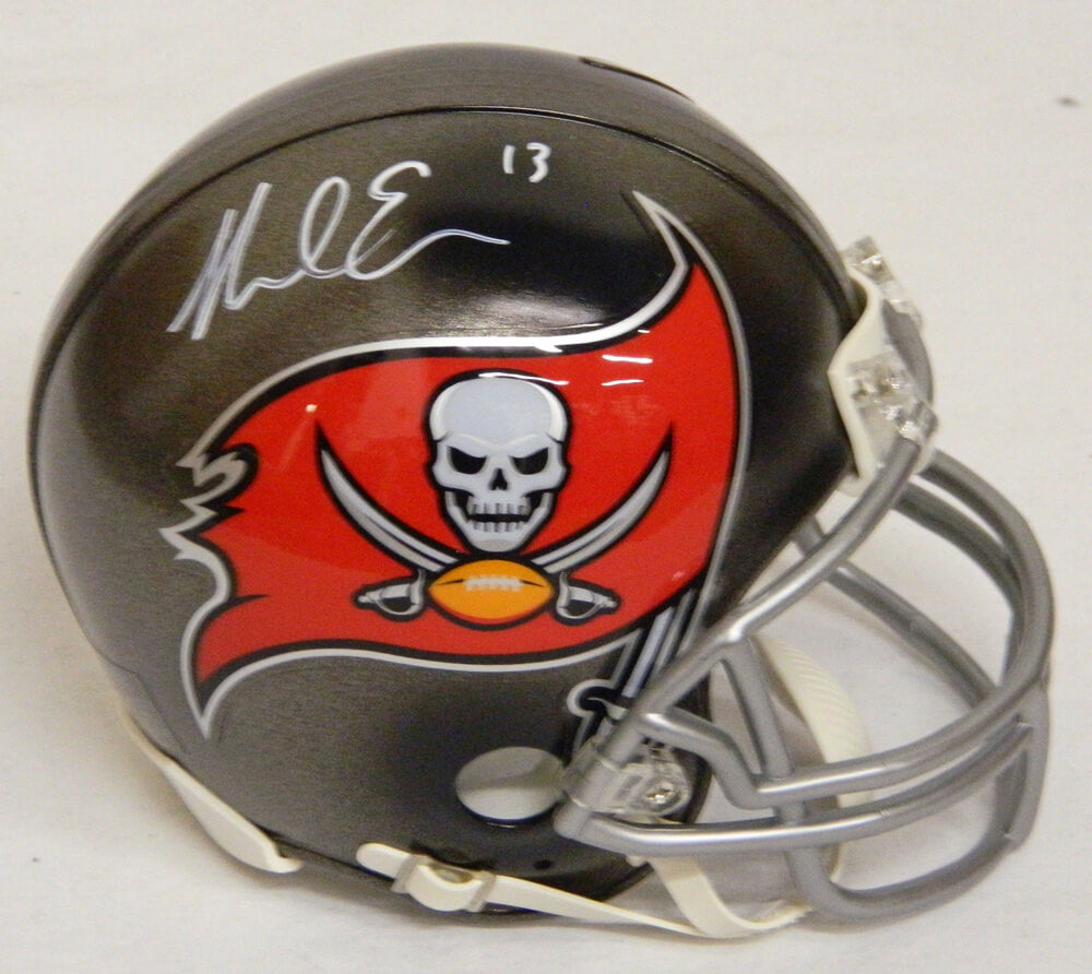 Mike Evans Signed Tampa Bay Buccaneers Riddell Mini Helmet - EVAMIN300 - Mike Evans Signed Tampa Bay Buccaneers Riddell Mini Helmet product image