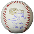 Carl Everett Signed Rawlings Official 2005 World Series Baseball w/05 WS Champs - EVEBSB100 - Carl Everett Signed Rawlings Official 2005 World Series Baseball w/05 WS Champs product image
