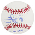 Carl Everett Signed Rawlings Official MLB Baseball w/2x All Star - EVEBSB101 - Carl Everett Signed Rawlings Official MLB Baseball w/2x All Star product image