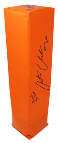 Austin Ekeler Signed Orange Endzone Football Pylon w/Pound For Pound - EKEPYL301 - Austin Ekeler Signed Orange Endzone Football Pylon w/Pound For Pound product image