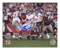 Eli Manning Signed Autographed Gaints SB XLII Scramble Action 8x10 Photo - MAN08P300 - Eli Manning Signed Autographed Gaints SB XLII Scramble Action 8x10 Photo product image