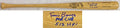 Ernie Banks Signed Rawlings Adirondack Blonde Name-Engraved Bat w/Mr Cub, 512 HRs - BANBAT103 - Ernie Banks Signed Rawlings Adirondack Blonde Name-Engraved Bat w/Mr Cub, 512 HRs product image