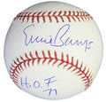 Ernie Banks Signed Rawlings Official MLB Baseball w/HOF'77 - BANBSB106 - Ernie Banks Signed Rawlings Official MLB Baseball w/HOF'77 product image