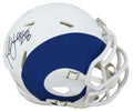 Marshall Faulk Signed Rams AMP Alternate Series Riddell Speed Mini Helmet - FAUMIN306 - Marshall Faulk Signed Rams AMP Alternate Series Riddell Speed Mini Helmet product image