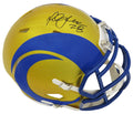 Marshall Faulk Signed Rams FLASH Riddell Speed Mini Helmet - FAUMIN308 - Marshall Faulk Signed Rams FLASH Riddell Speed Mini Helmet product image