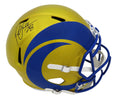 Marshall Faulk Signed Rams FLASH Riddell Full Size Speed Replica Helmet - FAUREP305 - Marshall Faulk Signed Rams FLASH Riddell Full Size Speed Replica Helmet product image