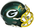Brett Favre Signed Green Bay Packers Blaze Riddell Mini Helmet - FAVMIN301 - Brett Favre Signed Green Bay Packers Blaze Riddell Mini Helmet product image