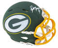Brett Favre Signed Green Bay Packers AMP Alternate Series Riddell Speed Mini Helmet - FAVMIN308 - Brett Favre Signed Green Bay Packers AMP Alternate Series Riddell Speed Mini Helmet product image