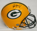 Brett Favre Signed Green Bay Packers Riddell Pro Helmet - FAVPRO301 - Brett Favre Signed Green Bay Packers Riddell Pro Helmet product image