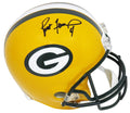 Brett Favre Signed Green Bay Packers Riddell Full Size Speed Replica Helmet - FAVREP305 - Brett Favre Signed Green Bay Packers Riddell Full Size Speed Replica Helmet product image
