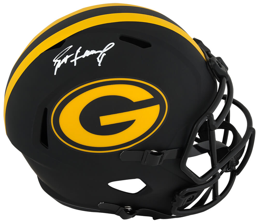 Brett Favre Signed Packers ECLIPSE Riddell Full Size Speed Replica Helmet (Favre Holo) - FAVREP316 - Brett Favre Signed Packers ECLIPSE Riddell Full Size Speed Replica Helmet (Favre Holo) product image