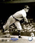Bob Feller Signed Cleveland Indians B&W Action 8x10 Photo w/HOF'62 - FEL08P107 - Bob Feller Signed Cleveland Indians B&W Action 8x10 Photo w/HOF'62 product image