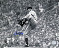Bob Feller Signed Cleveland Indians B&W Pitching 8x10 Photo - FEL08P110TW - Bob Feller Signed Cleveland Indians B&W Pitching 8x10 Photo product image
