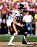 Gary Fencik Signed Chicago Bears White Jersey Action 8x10 Photo - FEN08P301 - Gary Fencik Signed Chicago Bears White Jersey Action 8x10 Photo product image