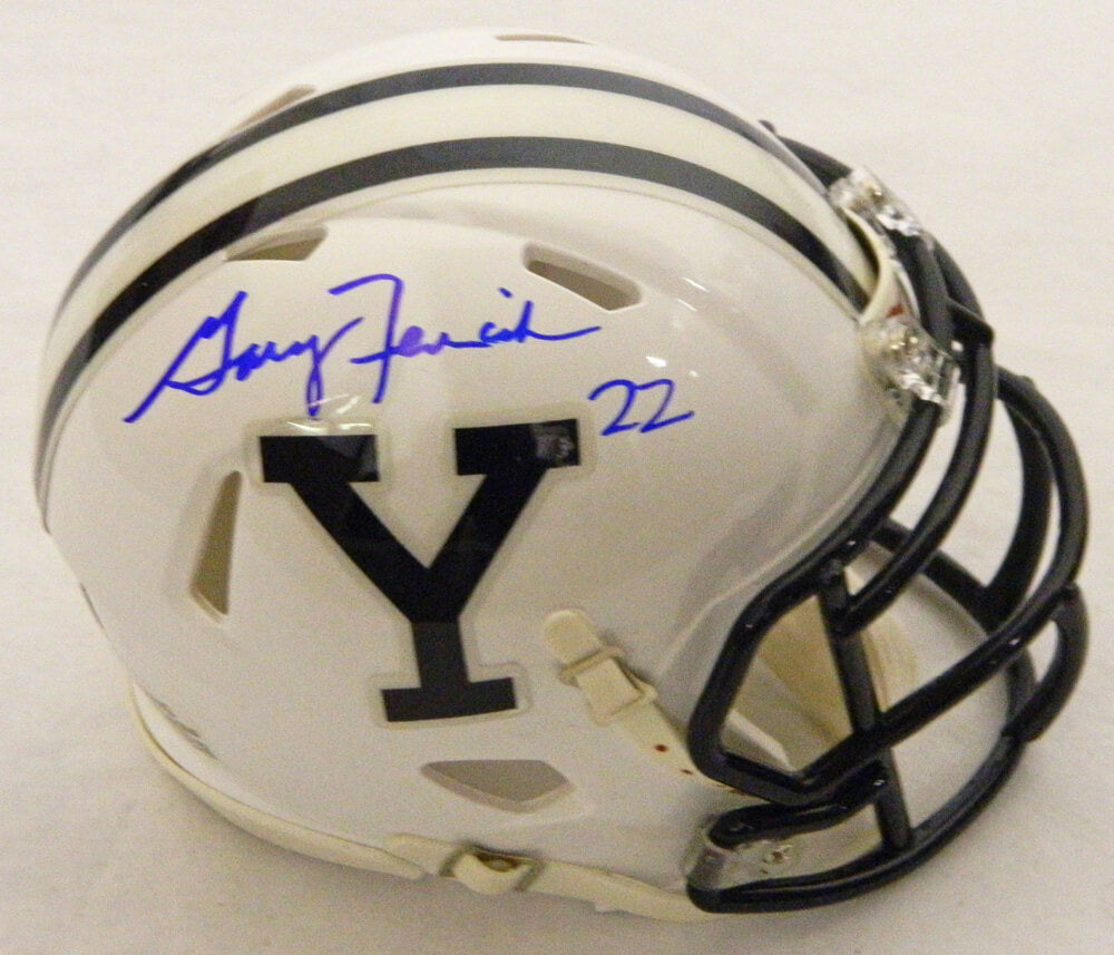 Gary Fencik Signed Yale Riddell Speed Mini Helmet - FENMIN300 - Gary Fencik Signed Yale Riddell Speed Mini Helmet product image