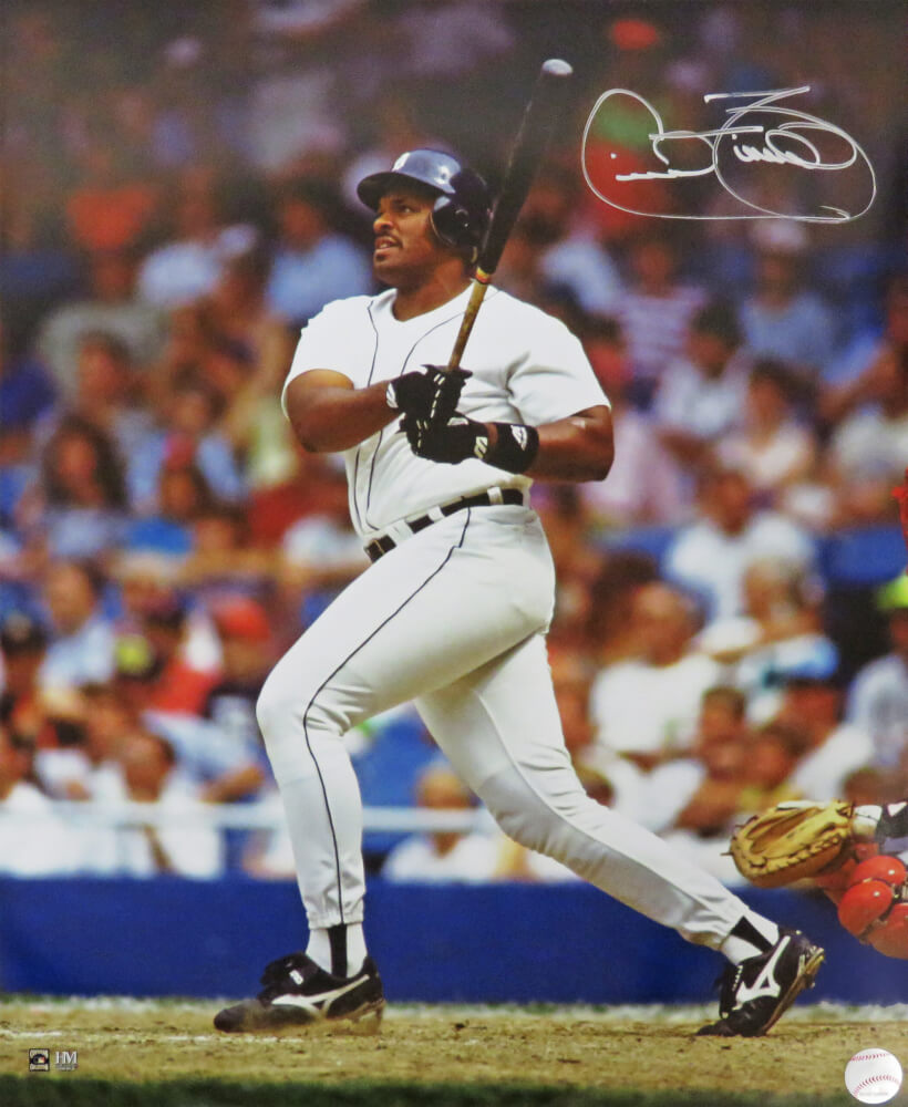 Cecil Fielder Signed Detroit Tigers Swinging Action 16x20 Photo - FIE16P105 - Cecil Fielder Signed Detroit Tigers Swinging Action 16x20 Photo product image