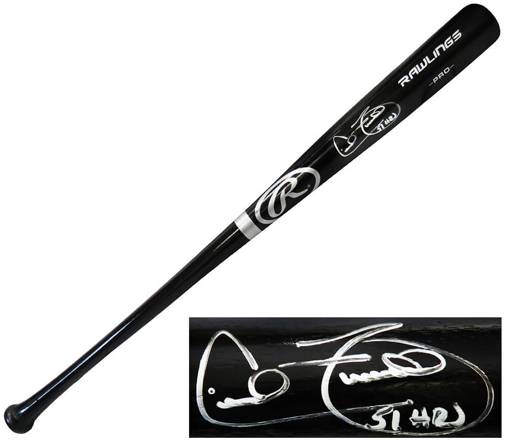 Cecil Fielder Signed Rawlings Pro Black Baseball Bat w/51 HR's (PSA/DNA) - FIEBAT108 - Cecil Fielder Signed Rawlings Pro Black Baseball Bat w/51 HR's (PSA/DNA) product image