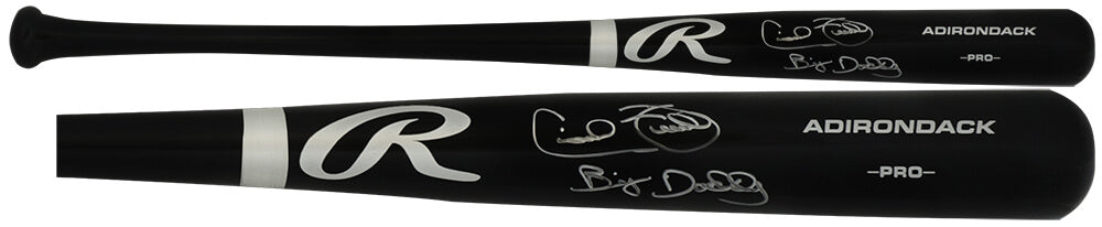 Cecil Fielder Signed Rawlings Pro Black Baseball Bat w/Big Daddy - FIEBAT113 - Cecil Fielder Signed Rawlings Pro Black Baseball Bat w/Big Daddy product image