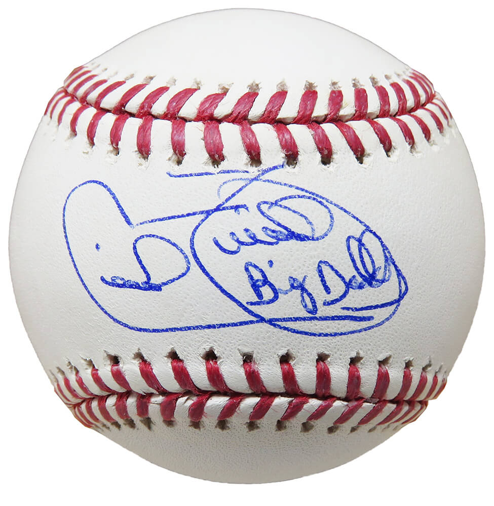 Cecil Fielder Signed Official MLB Baseball w/Big Daddy - FIEBSB102 - Cecil Fielder Signed Official MLB Baseball w/Big Daddy product image