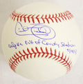 Cecil Fielder Signed Official MLB Baseball w/Only HR Out of County Stadium 9-14-91 - FIEBSB104 - Cecil Fielder Signed Official MLB Baseball w/Only HR Out of County Stadium 9-14-91 product image