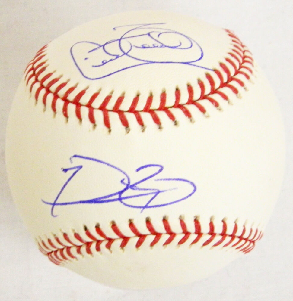 Prince Fielder & Cecil Fielder Dual Signed Official MLB Baseball - FIEBSB105 - Prince Fielder & Cecil Fielder Dual Signed Official MLB Baseball product image