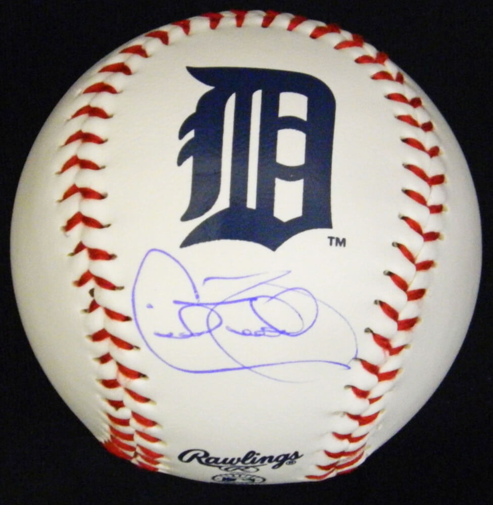 Cecil Fielder Signed Detroit Tigers Logo Baseball - FIEBSB108 - Cecil Fielder Signed Detroit Tigers Logo Baseball product image