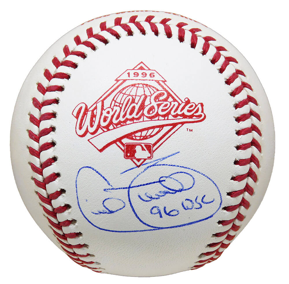 Cecil Fielder Signed Rawlings 1996 World Series (New York Yankees) Baseball w/96 WSC - FIEBSB111 - Cecil Fielder Signed Rawlings 1996 World Series (New York Yankees) Baseball w/96 WSC product image