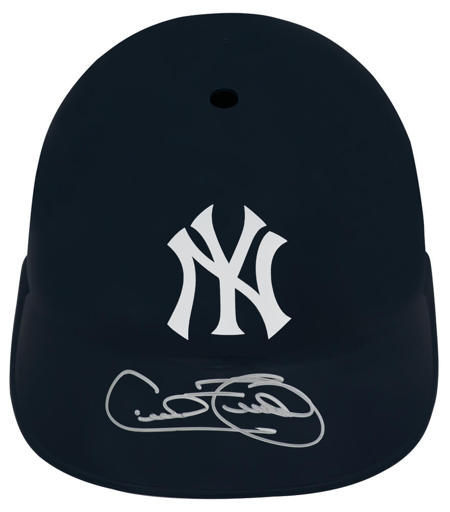 Cecil Fielder Signed New York Yankees Replica Batting Helmet - FIEBTH101 - Cecil Fielder Signed New York Yankees Replica Batting Helmet product image