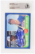 Cecil Fielder Signed Toronto Blue Jays 1986 Fleer Rookie Baseball Trading Card #653 - (Beckett Encapsulated) - FIECAR106 - Cecil Fielder Signed Toronto Blue Jays 1986 Fleer Rookie Baseball Trading Card #653 - (Beckett Encapsulated) product image
