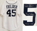 Cecil Fielder Signed Detroit Tigers Majestic Home Jersey w/Big Daddy & 51 HRs 1990 - FIEJRY100 - Cecil Fielder Signed Detroit Tigers Majestic Home Jersey w/Big Daddy & 51 HRs 1990 product image