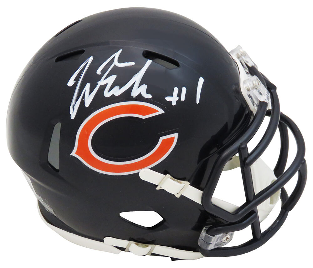 Justin Fields Signed Chicago Bears Riddell Speed Mini Helmet (Beckett) - FIEMIN302 - Justin Fields Signed Chicago Bears Riddell Speed Mini Helmet (Beckett) product image
