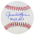 Rollie Fingers Signed MLB Baseball w/'74 WS MVP - FINBSB102 - Rollie Fingers Signed MLB Baseball w/'74 WS MVP product image