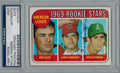Rollie Fingers Signed Oakland Athletics 1969 Topps Rookie Card #597 PSA/DNA - FINCAR100 - Rollie Fingers Signed Oakland Athletics 1969 Topps Rookie Card #597 PSA/DNA product image