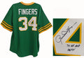 Rollie Fingers Signed A's Majestic Cooperstown Collection Jersey w/HOF'92 & '74 WS MVP - FINJRY100 - Rollie Fingers Signed A's Majestic Cooperstown Collection Jersey w/HOF'92 & '74 WS MVP product image