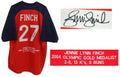 Jennie Finch Signed Team USA Red Custom Embroidered Stat Jersey - FINJRY110 - Jennie Finch Signed Team USA Red Custom Embroidered Stat Jersey product image