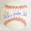 Carlton Fisk Signed MLB Baseball w/Pudge - FISBSB103 - Carlton Fisk Signed MLB Baseball w/Pudge product image