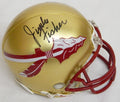 Jimbo Fisher Signed Florida State Seminoles Riddell  Mini Helmet - FISMIN300 - Jimbo Fisher Signed Florida State Seminoles Riddell Mini Helmet product image