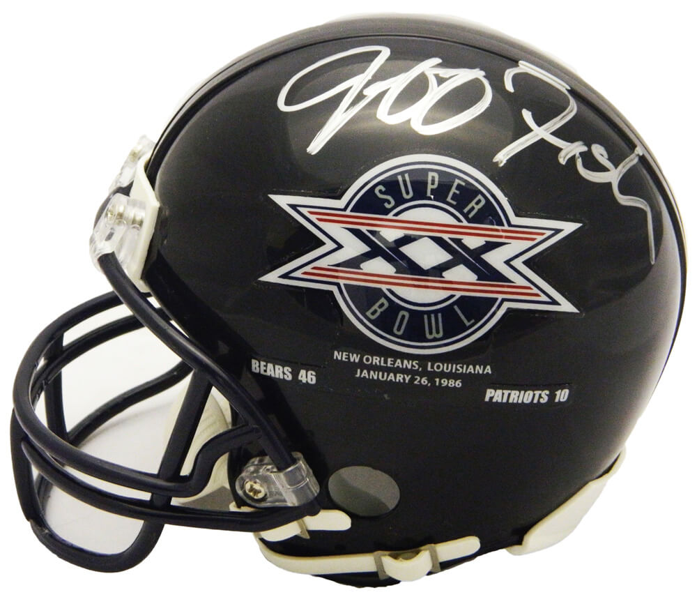 Jeff Fisher Signed Chicago Bears / Super Bowl XX Champs Logo Riddell Mini Helmet - FISMIN311 - Jeff Fisher Signed Chicago Bears / Super Bowl XX Champs Logo Riddell Mini Helmet product image