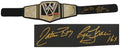 Ric Flair Signed WWE World Championship Black Replica Belt w/Nature Boy, 16x - FLABLT500 - Ric Flair Signed WWE World Championship Black Replica Belt w/Nature Boy, 16x product image