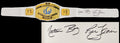 Ric Flair Signed WWE Intercontinental Championship White Replica Belt w/Nature Boy - FLABLT501 - Ric Flair Signed WWE Intercontinental Championship White Replica Belt w/Nature Boy product image