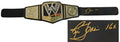 Ric Flair Signed WWE World Championship Black Replica Belt w/16x - FLABLT503 - Ric Flair Signed WWE World Championship Black Replica Belt w/16x product image