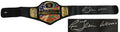 Ric Flair Signed WWE United States Championship Black Replica Belt - FLABLT506 - Ric Flair Signed WWE United States Championship Black Replica Belt product image