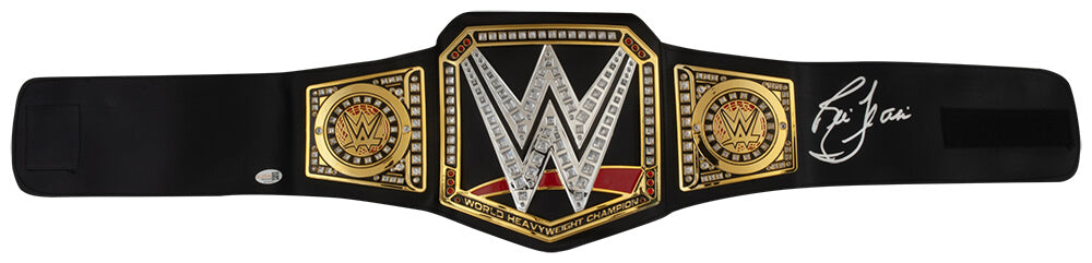 Ric Flair Signed WWE 2020 World Heavyweight Champion Replica Toy Wrestling Black Belt - (JSA) - FLABLT510 - Ric Flair Signed WWE 2020 World Heavyweight Champion Replica Toy Wrestling Black Belt - (JSA) product image