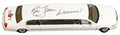 Ric Flair Signed White 1:28 Scale Lincoln Limousine  w/Wooooo! - FLAOTH501 - Ric Flair Signed White 1:28 Scale Lincoln Limousine w/Wooooo! product image