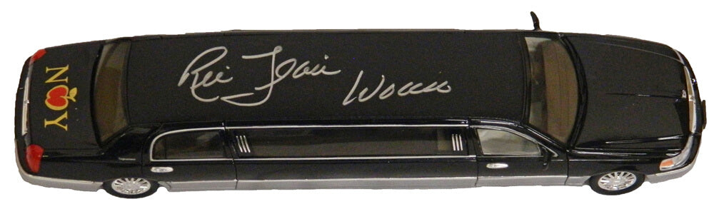 Ric Flair Signed Black 1:28 Scale Lincoln Limousine  w/Wooooo! - FLAOTH502 - Ric Flair Signed Black 1:28 Scale Lincoln Limousine w/Wooooo! product image