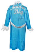 Ric Flair Signed Nature Boy Blue Wrestling Full Length Robe - FLAROB502 - Ric Flair Signed Nature Boy Blue Wrestling Full Length Robe product image